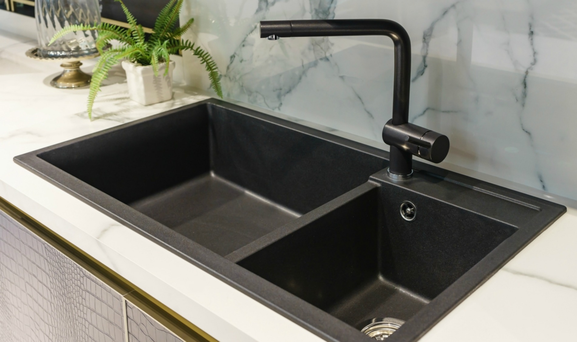 Is it important to clean a granite sink regularly?