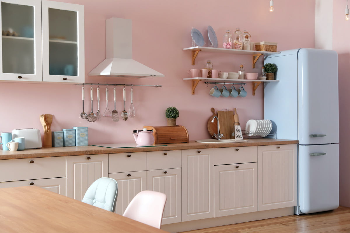 Retro kitchen - pink
