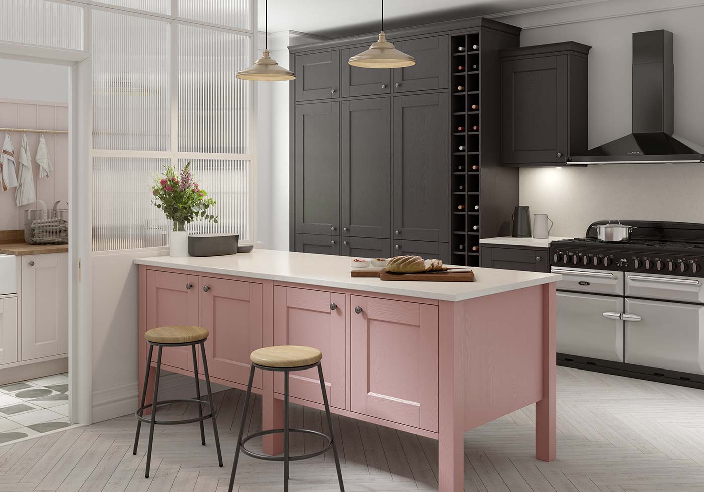 Ваша прекрасная розовая кухня - 5 отличных идей для декора розовой кухни