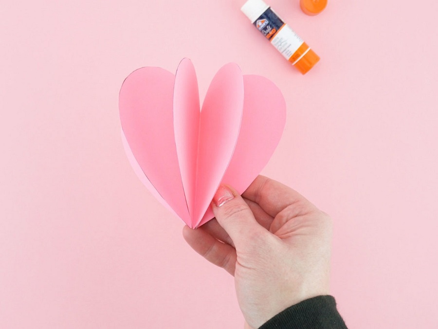 A paper heart for Mother's Day