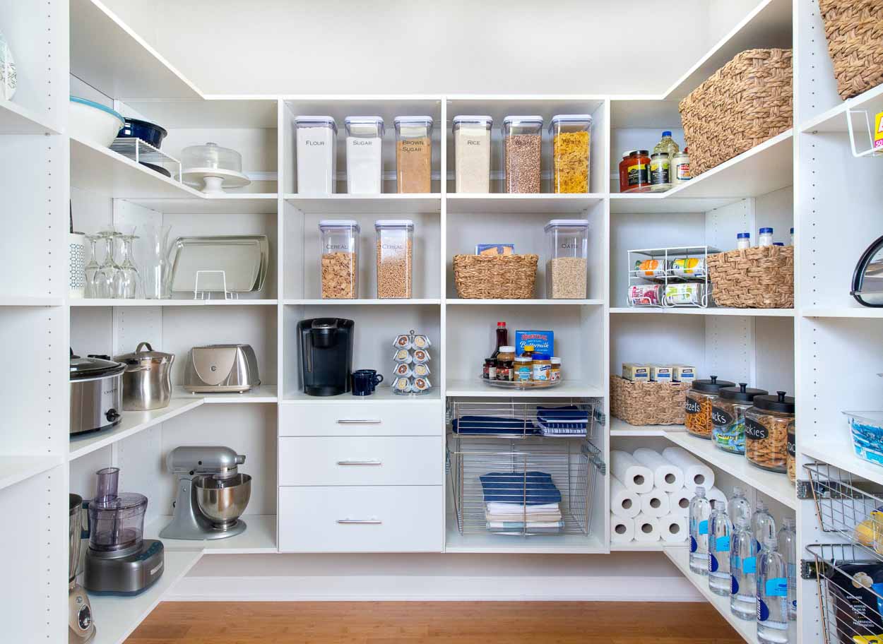 Kitchen Pantry - Discover 3 Clever Pantry Organization Ideas