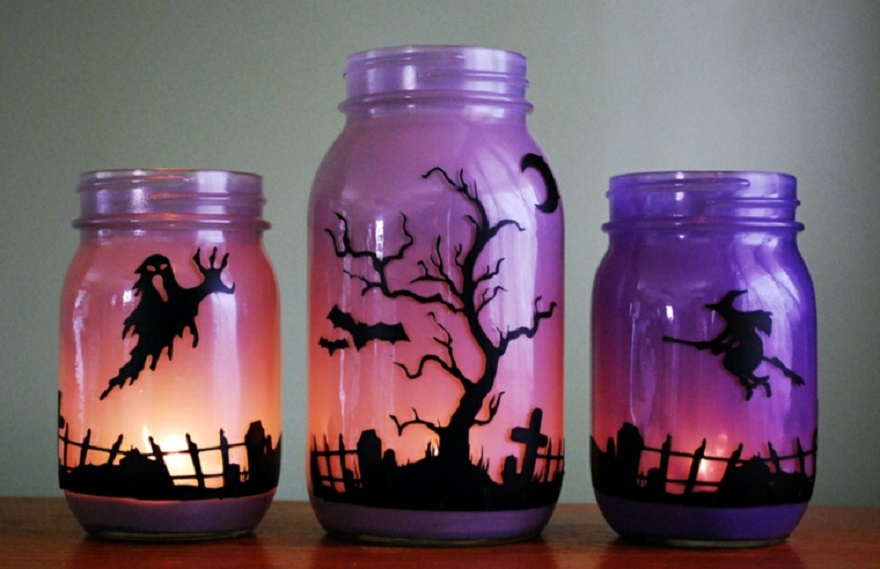 Scarrry jarrrs - des bricolages très créatifs pour Halloween