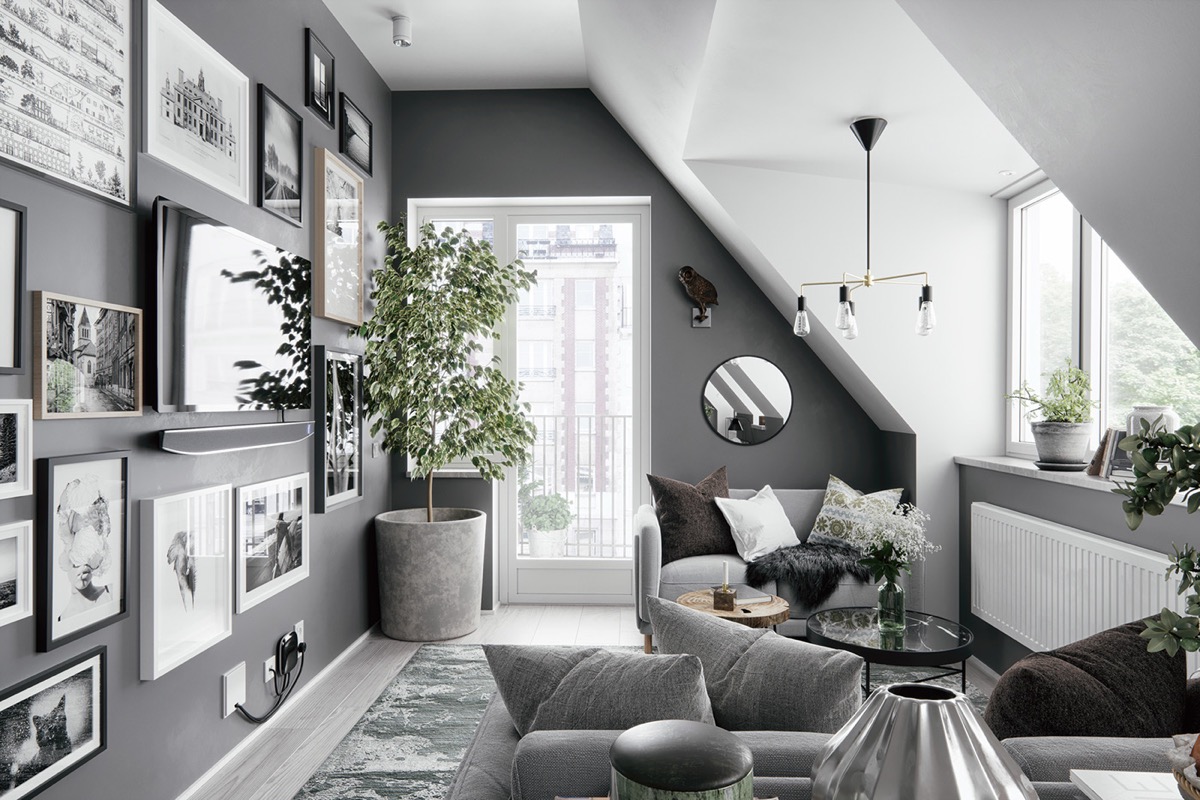 Graues Wohnzimmer - Entdecken Sie 7 großartige graue Wohnzimmer-Ideen
