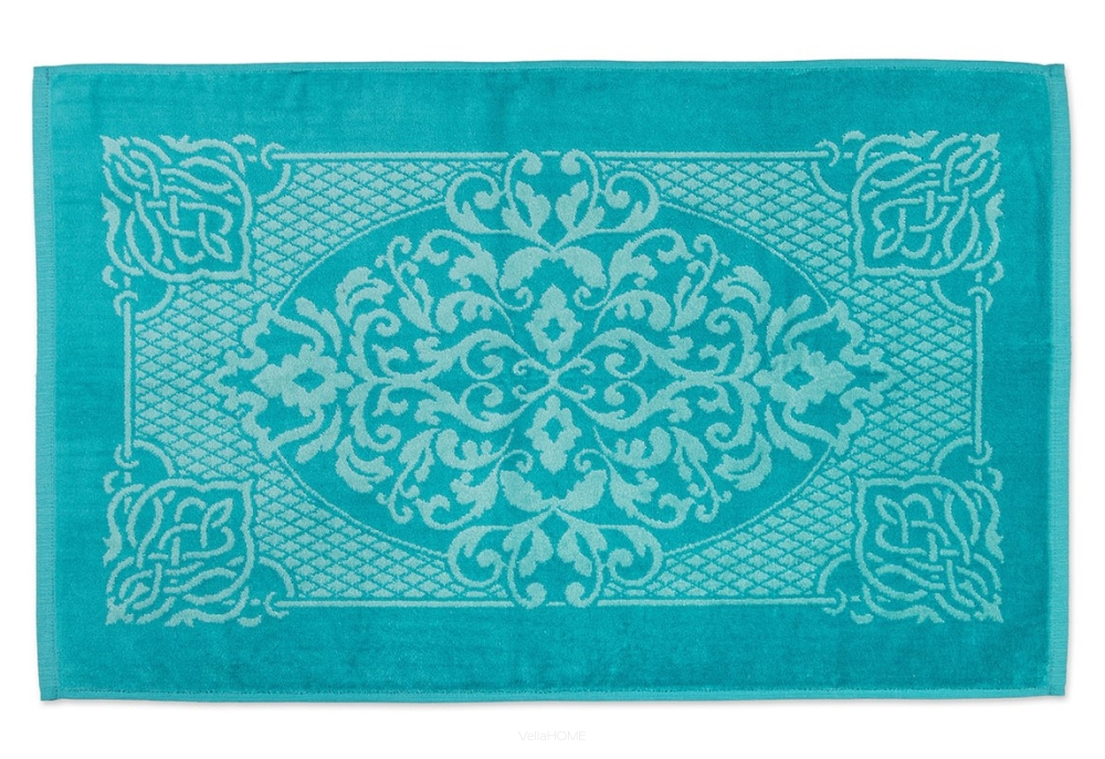 Turquoise carpet