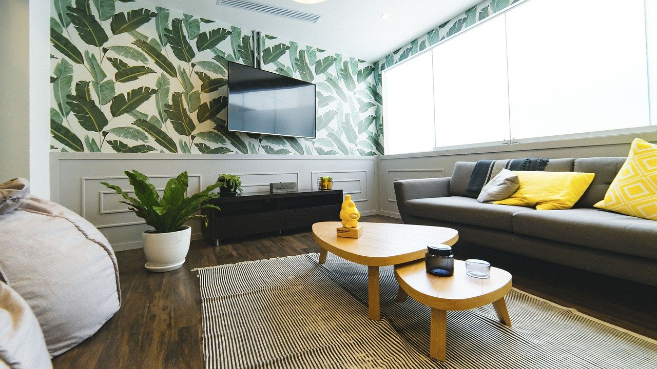 Urban Jungle Retreat living room