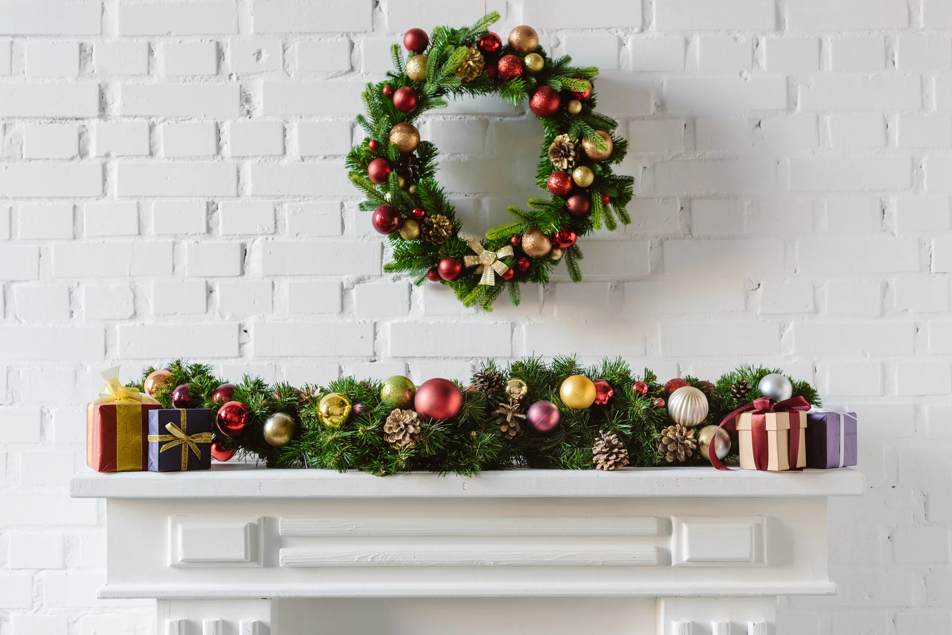 Wreath and garlad - Christmas home decor