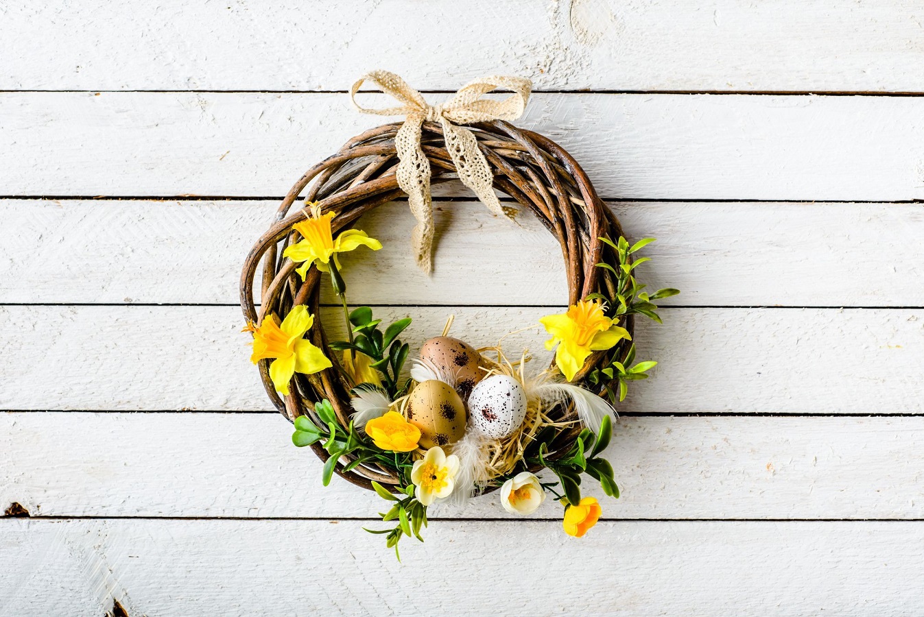 Easter Wreaths - Learn 10 Perfect Easter Wreath DIY Ideas