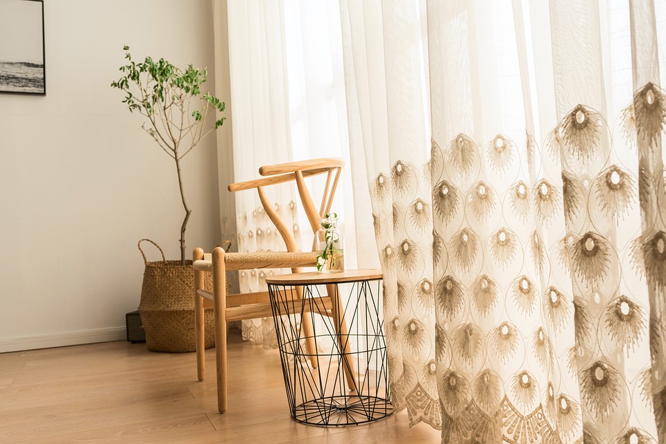 Store-bought or custom-made living room curtains?